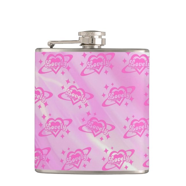 Lovely Hip Flask (Front)