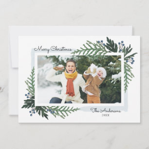Lovely Holiday - Christmas Photo Card