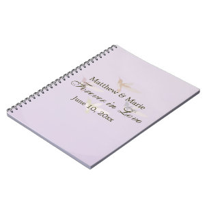 Lovely Hummingbirds Wedding Forever in Love Notebook