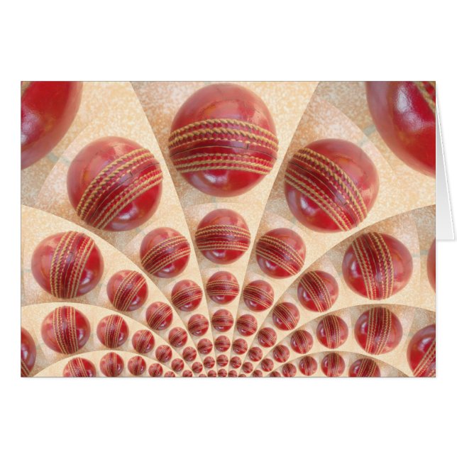 Lovely International Cricket Red Leather Ball (Front Horizontal)