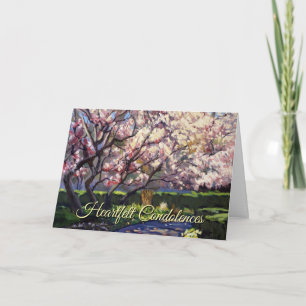 Lovely Irish Blessing Memorial Sympathy Card