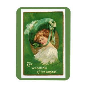 Lovely Irish Lady Magnet