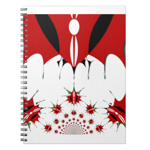 Lovely Kenya Flag. Notebook