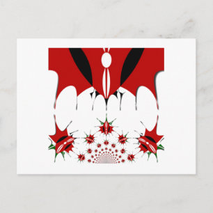 Lovely Kenya Flag. Postcard
