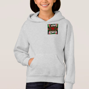 Lovely Kenya Kids' American Apparel Zip Hoodie