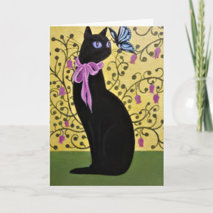 LOVELY KITTY, BIRTHDAY CARD