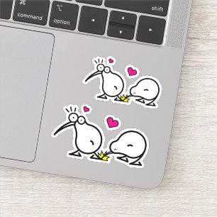 Lovely Kiwi Couple Doodle