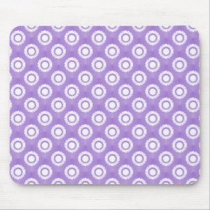 Lovely Lavender Funky Flower Mousepad
