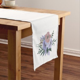 Lovely Lavender in Bouquet  Medium Table Runner