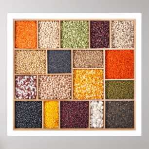Lovely Legumes Poster