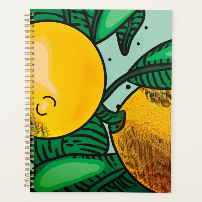 Lovely Lemons  Planner (Front)