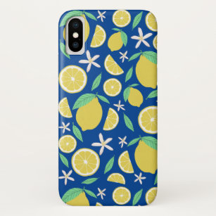 Lovely Lemons Summer Fresh Citrus Fruit Case-Mate iPhone Case