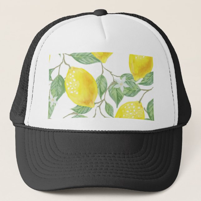 Lovely Lemons Trucker Hat (Front)