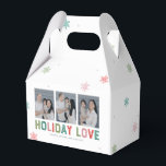 Lovely Lines Holiday Party Favour Boxes<br><div class="desc">Thank your guests with stylish,  personalized favour boxes! All text and background colours are fully editable. Click the "Personalize" button to customize further or contact us if you need help with customization. For matching items and more stylish designs,  visit our website at www.berryberrysweet.com</div>