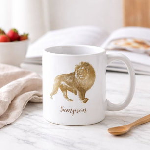 Lovely Lion Coffee Mug