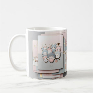 Lovely Little Brews Mug, Sassy in Soft Pink Coffee Mug