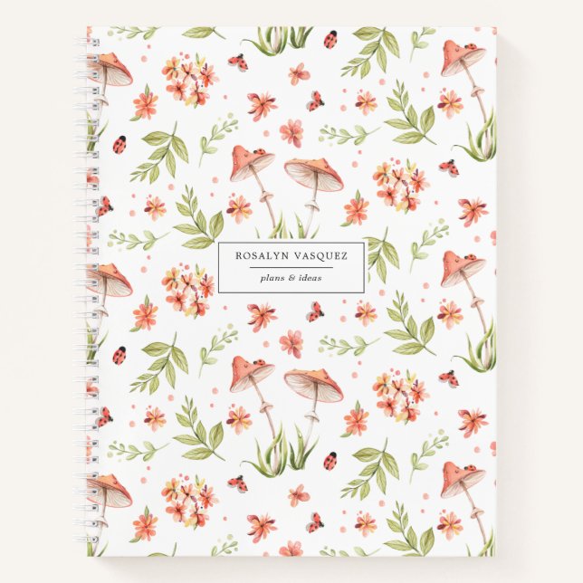 Lovely Little Ladybugs | Personalized Journal (Front)