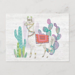 Lovely Llamas V Postcard
