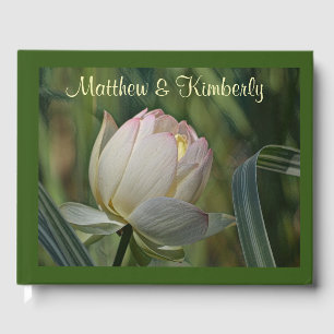 Lovely Lotus Blossom Guest Book