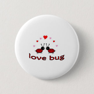Lovely Love Bug 2 Inch Round Button