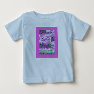 Lovely Love Heart Motif Art Print Baby T-Shirt