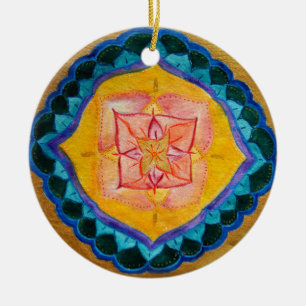 Lovely Mandala Circle Ornament
