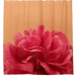 Lovely Melon Orange Hot Pink Floral
