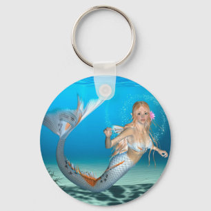 Lovely Mermaid Keychain