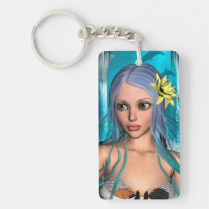 Lovely Mermaid Keychain