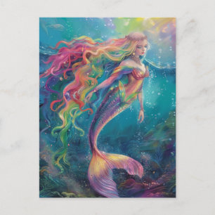 Lovely Mermaid Postcard