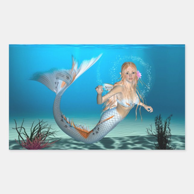 Lovely Mermaid Sticker (Front)