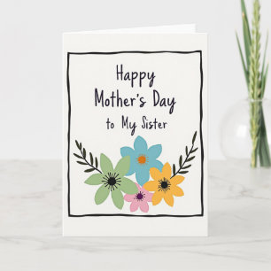 Lovely Mom Illustration Style Card
