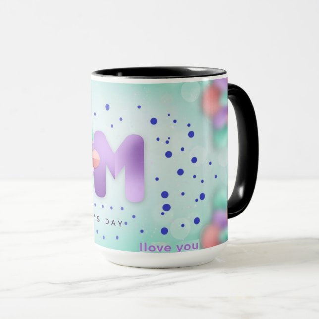 lovely mom mug (Front Right)
