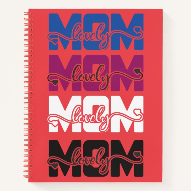 Lovely Mom Notebook (Front)