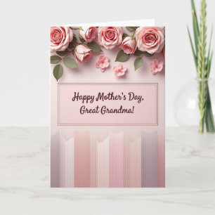 Lovely Moms Day Flowers Card