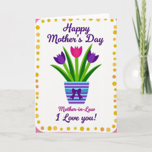 Lovely Mother In Law I Love You Card