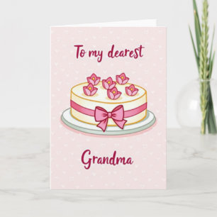 Lovely Mothers Day Cake Card