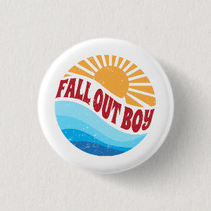 Lovely Name Flowers Fall Out Proud Classic Styles 1 Inch Round Button