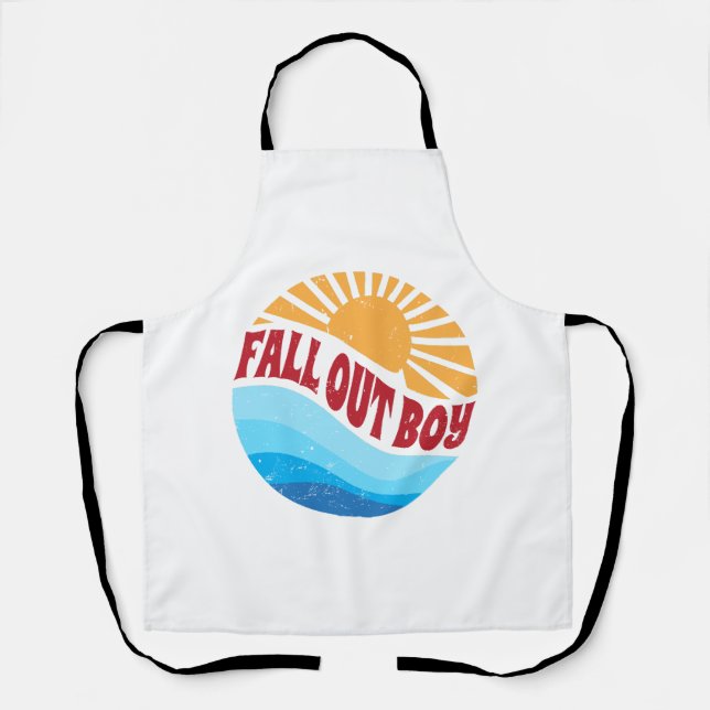 Lovely Name Flowers Fall Out Proud Classic Styles Apron (Front)