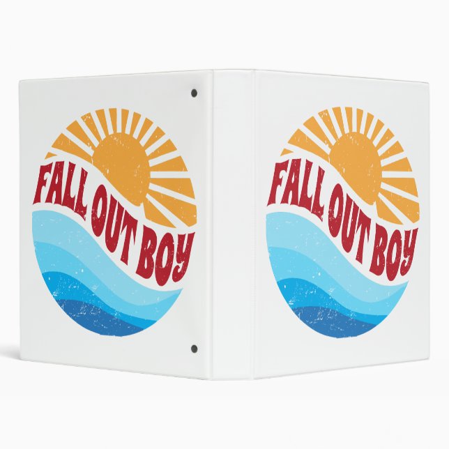 Lovely Name Flowers Fall Out Proud Classic Styles Binder (Background)