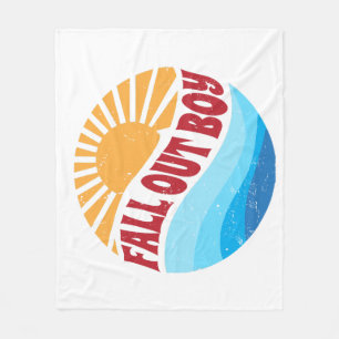 Lovely Name Flowers Fall Out Proud Classic Styles Fleece Blanket