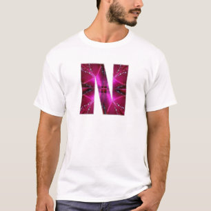 Lovely Name Initial N NN NNN n Let the World KNOW T-Shirt