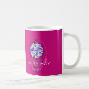 Lovely Pansy Atomizer Coffee Mug