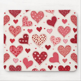 lovely pattern mouse pad