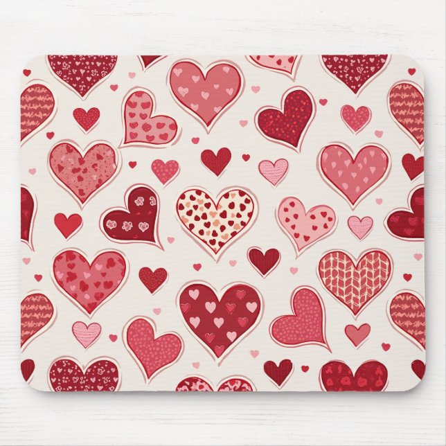 lovely pattern mouse pad (Front)