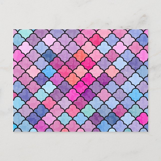 Lovely Pattern XI Postcard (Front)