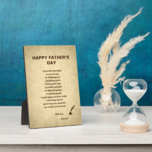 Lovely personalised Father’s Day Plaque