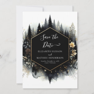 Lovely Photo Enchanted Forest Wedding  Save The Date