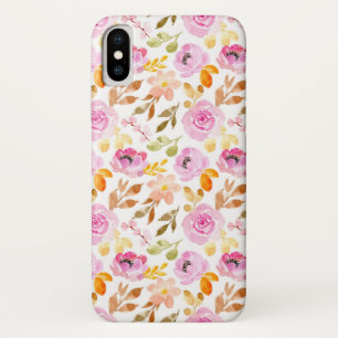 Lovely Pink Flowers Case-Mate iPhone Case