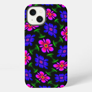 Lovely Pink Flowers Pattern iPhone 13 Case